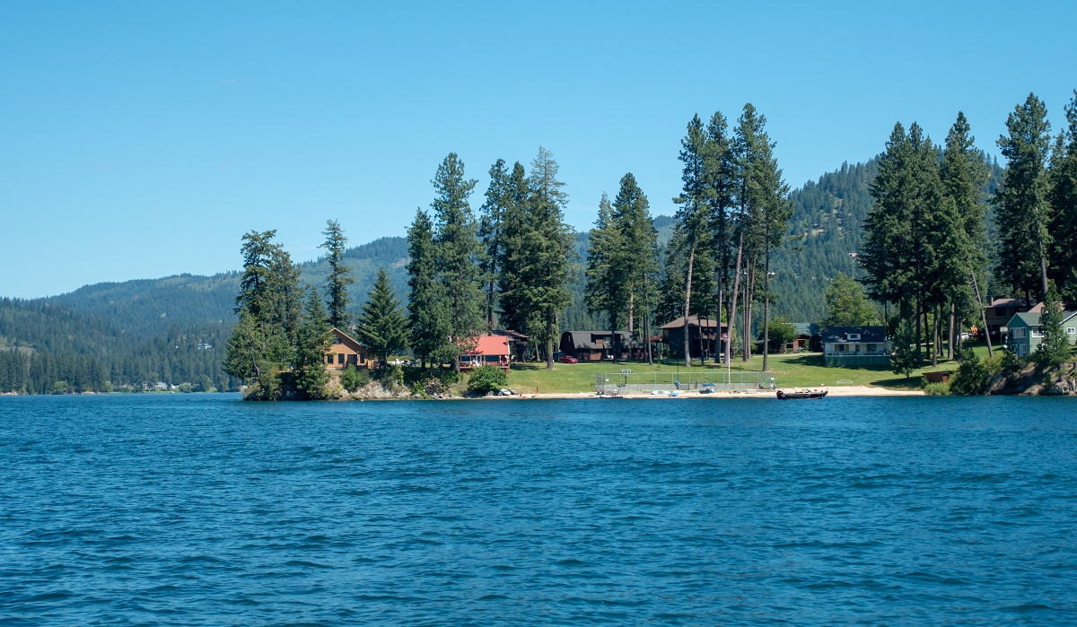 Hayden Lake Homes and Business
