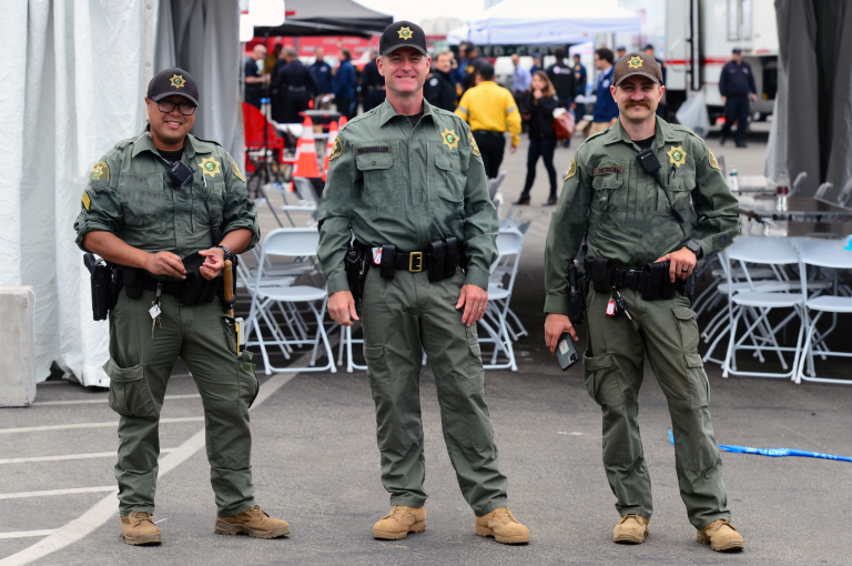 Three Officers