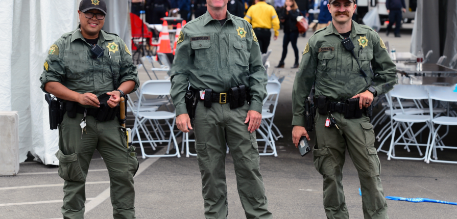 Three Officers